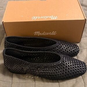 Madewell Mylie woven ballet flats